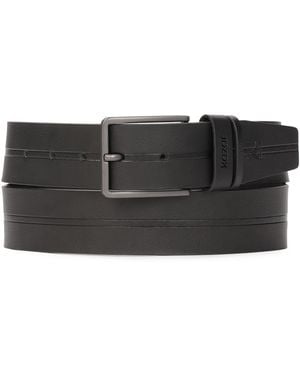 Kazar Cinturón Decorado Con Hebilla Mate - Negro