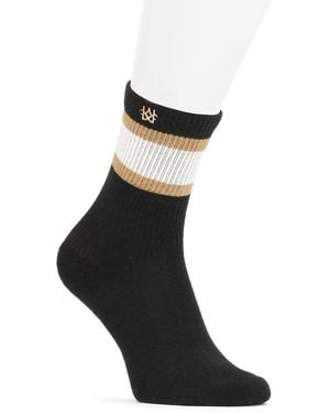 Kazar Chaussettes Noires En Coton Peigné De Haute Qualité