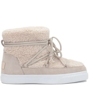 Kazar Botas De Nieve De Piel Para Mujer - Blanco