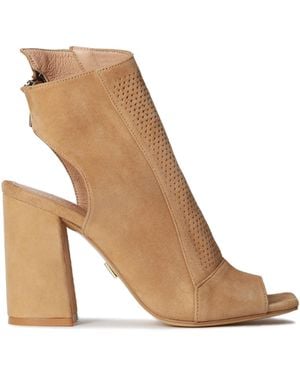 Kazar Botas De Mujer Peep Toe - Blanco