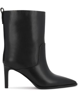 Kazar Schwarze Stiefeletten Aus Leder