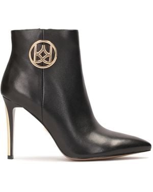 Kazar Bottes En Cuir À Bouts Pointus - Noir