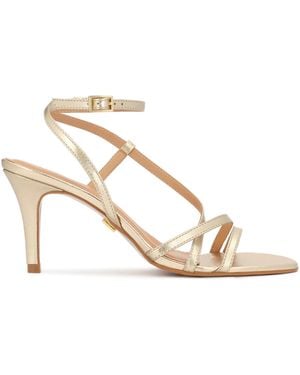 Kazar Goldene Sandalen, Die Sich Um Den Fuß Wickeln - Weiß