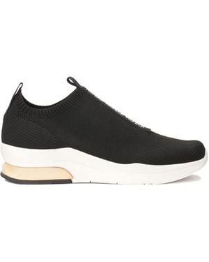 Kazar Schwarze Sneakers Mit Elastischem Schaft Zum Hineinschlüpfen