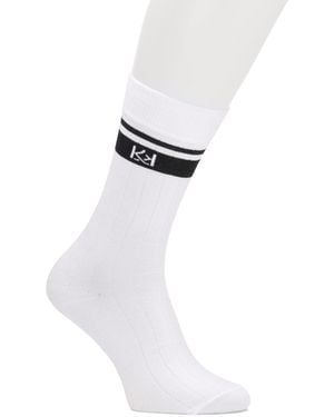 Kazar Calcetines Blancos De Algodón Para Hombre
