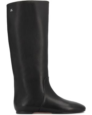 Kazar Schwarze Leder Stiefel
