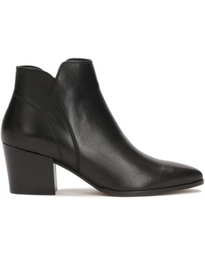 Kazar Bottines À Talon Large - Noir