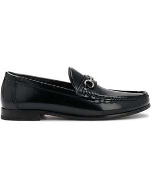 Kazar Glänzende Premium-Loafers Aus Leder Im Box-Stil - Schwarz