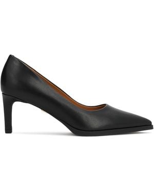 Kazar Klassieke Leren Pumps Met Hak - Zwart