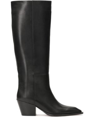 Kazar Slip-On Cowboylaarzen - Zwart