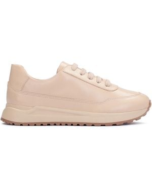 Kazar Baskets En Cuir Clair Pour - Rose