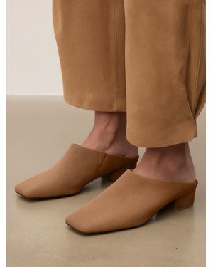 Kazar Wildleder-Flip-Flops Mit Integriertem Schaft - Braun