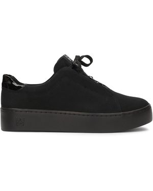 Kazar Baskets Noires Pour Avec Un Joli Laçage