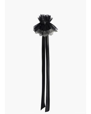 KHAITE Bon Collar - Black