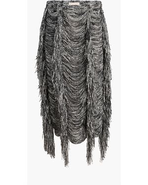 KHAITE Exclusive Katya Skirt - Gray