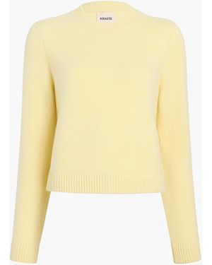 KHAITE Exclusive Leta Sweater - Yellow