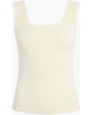KHAITE Wil Tank - White