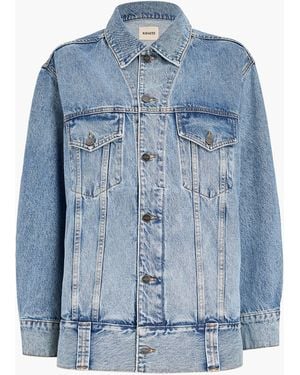 KHAITE Grizzo Jacket - Blue