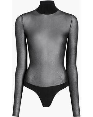 KHAITE Tallin Bodysuit - Grey