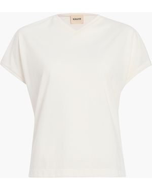 KHAITE Devra Top - White