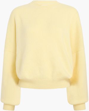 KHAITE Exclusive Margaux Sweater - Yellow