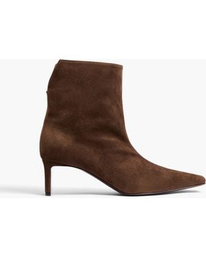 KHAITE Ona Ankle Boot - Brown