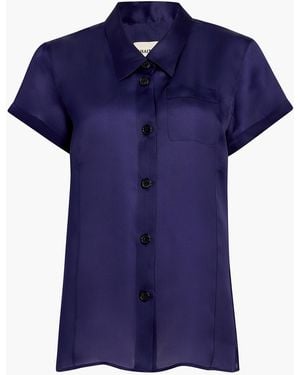 KHAITE Shirts - Blue