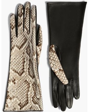 KHAITE Remo Mid Gloves - Black