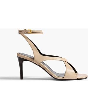 KHAITE Liria Ankle Strap Sandal - White