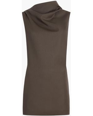 KHAITE Astor Dress - Brown