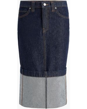 KHAITE Kilian Skirt - Blue