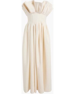 KHAITE Claude Dress - White