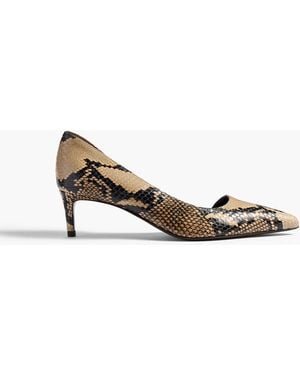 KHAITE Jett D'Orsay Low Pump - White
