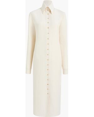 KHAITE Ivanna Dress - White