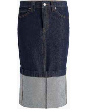 KHAITE Kilian Skirt - Blue