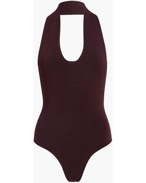 KHAITE Toto Bodysuit - Purple