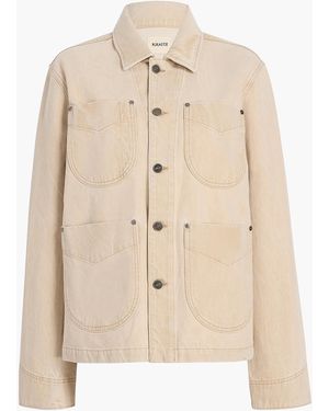 KHAITE Wyatt Jacket - Natural