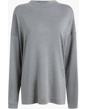 KHAITE Dylan Top - Gray