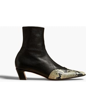 KHAITE Nevada Stretch Low Boot - White