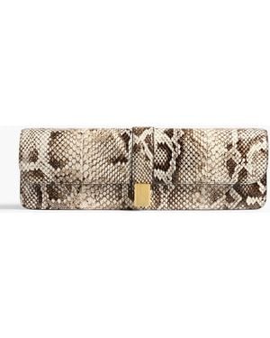 KHAITE Blake Long Clutch - White