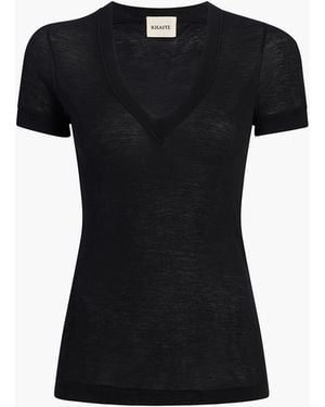 KHAITE Berry Top - Black