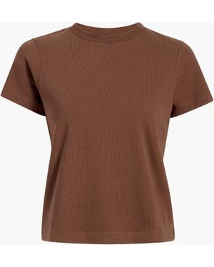 KHAITE Emmylou T-Shirt - Brown