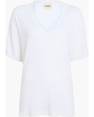 KHAITE Linda T-Shirt - White