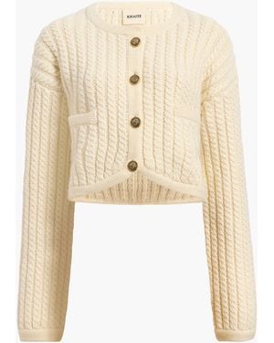 KHAITE Balser Jacket - Natural