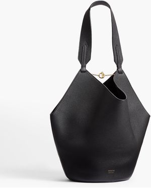 KHAITE Small Lotus Tote - Black