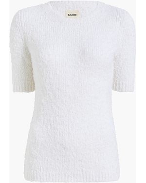 KHAITE Cam Top - White