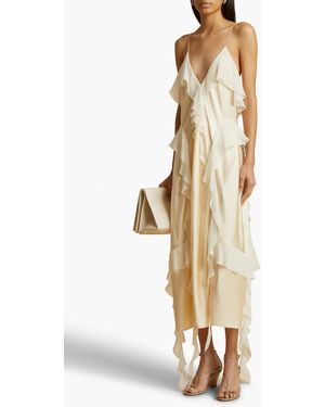 KHAITE The Amelia Cardigan - Natural