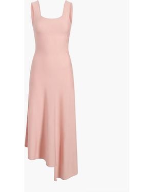 KHAITE Seberg Dress - Pink