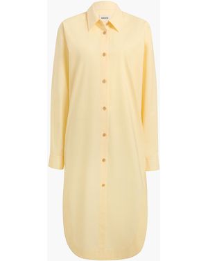 KHAITE Gloria Dress - Yellow