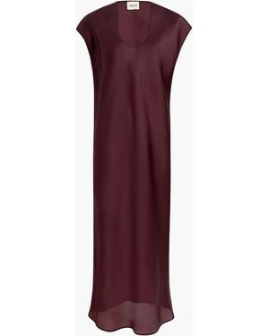 KHAITE Darby Dress - Purple